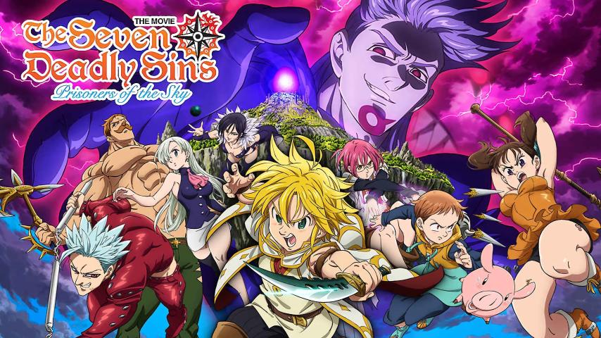 مشاهدة فيلم The Seven Deadly Sins: Prisoners of the Sky 2018 مترجم